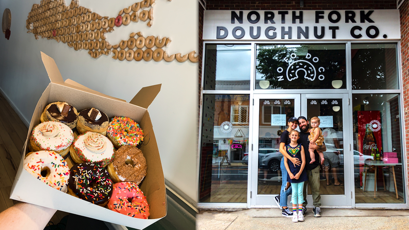 North Fork Doughnut Co Keeps Their Hungry Customers Coming With Their Creative Take On Traditional Doughnuts Abc7 New York