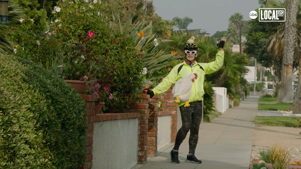 Meet the Chicken Lady biking from SF to LA to end AIDS