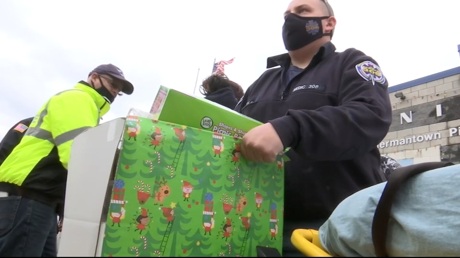 EMS chief holds hospital toy drive to bring joy; thanks nurses who saved his son 6abc Philadelphia