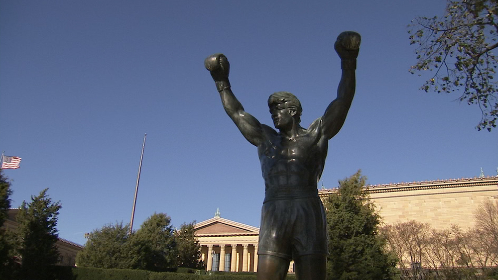 This man ran the equivalent of Mount Everest on the famous Rocky steps
