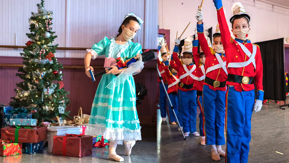 Long Island dance school performs 'The Nutcracker' from a distance