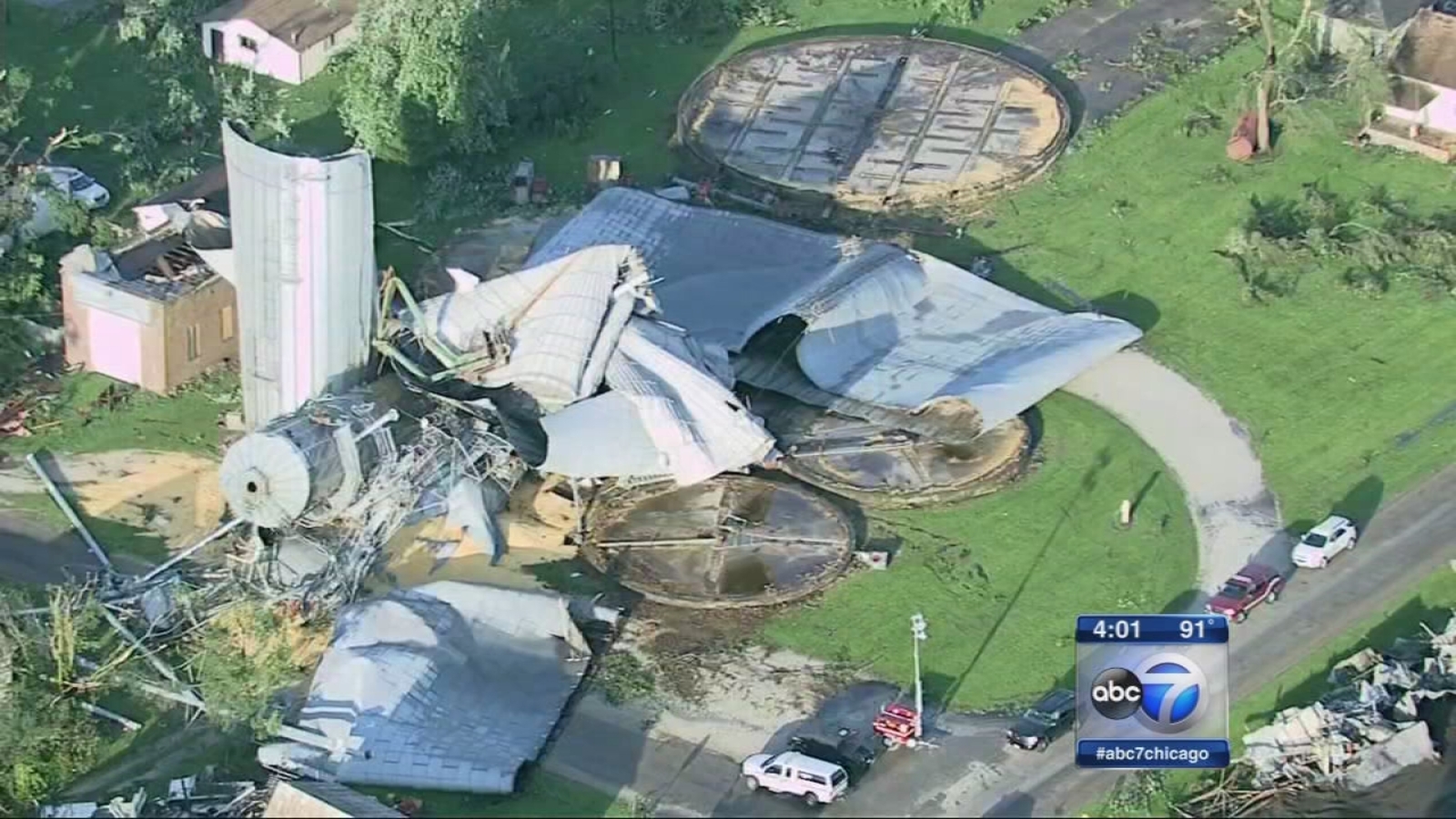 Tornado damage in Cameron, Illinois, to be assessed - ABC7 Chicago
