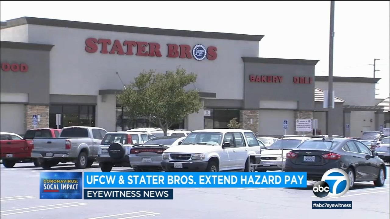 Stater Bros. extends hazard pay bonuses for workers