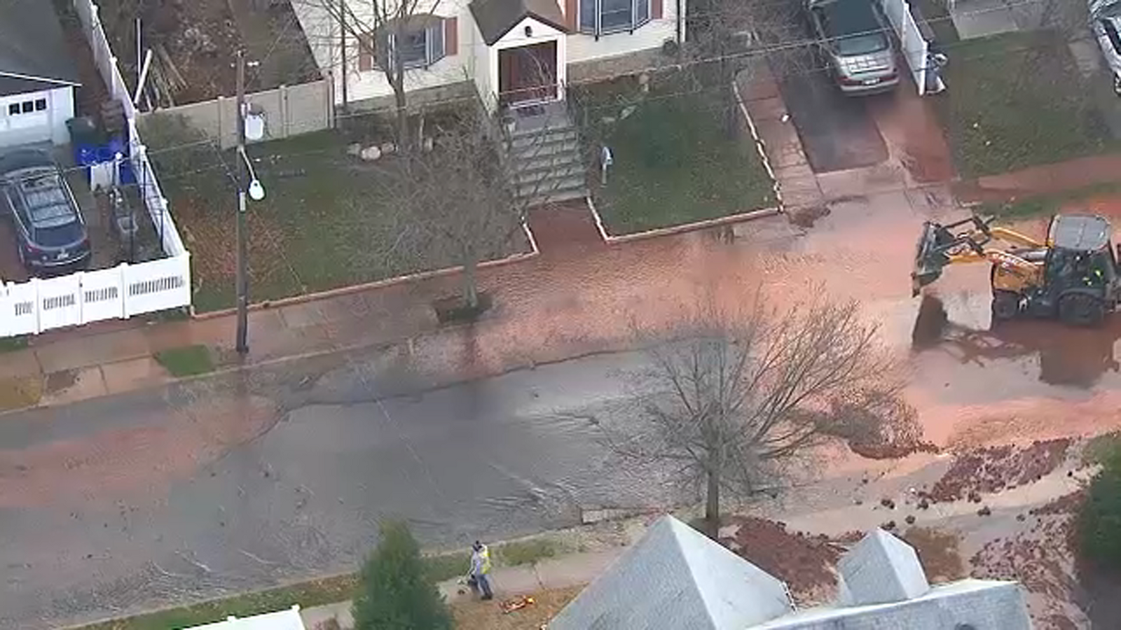 Water main break in Carteret, New Jersey impacting traffic, water ...