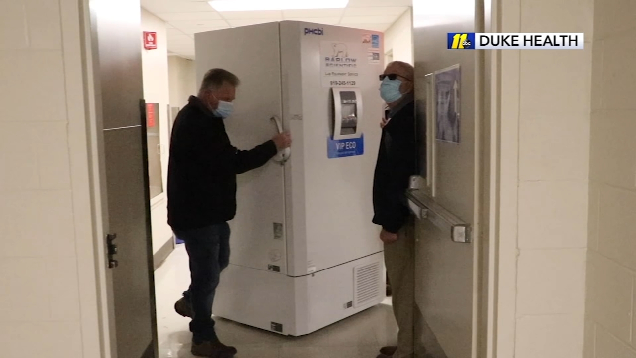 Ultra-cold freezers to store Pfizer COVID-19 vaccine arrive at two Duke hospitals - Vimarsana News