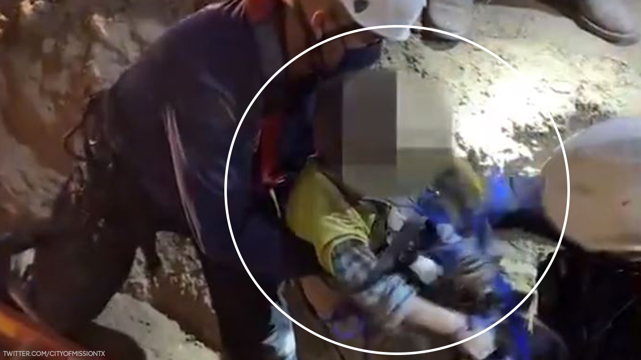 4-year-old pulled to safety after falling into well in south Texas