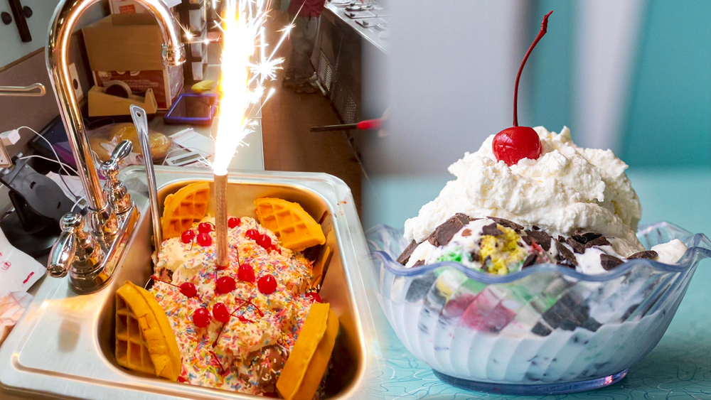 Are you up for the 'Kitchen Sink' ice cream challenge?