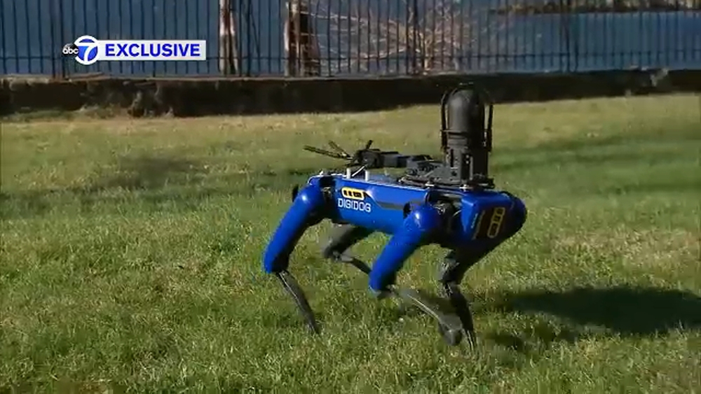 Exclusive: NYPD's new robot dog