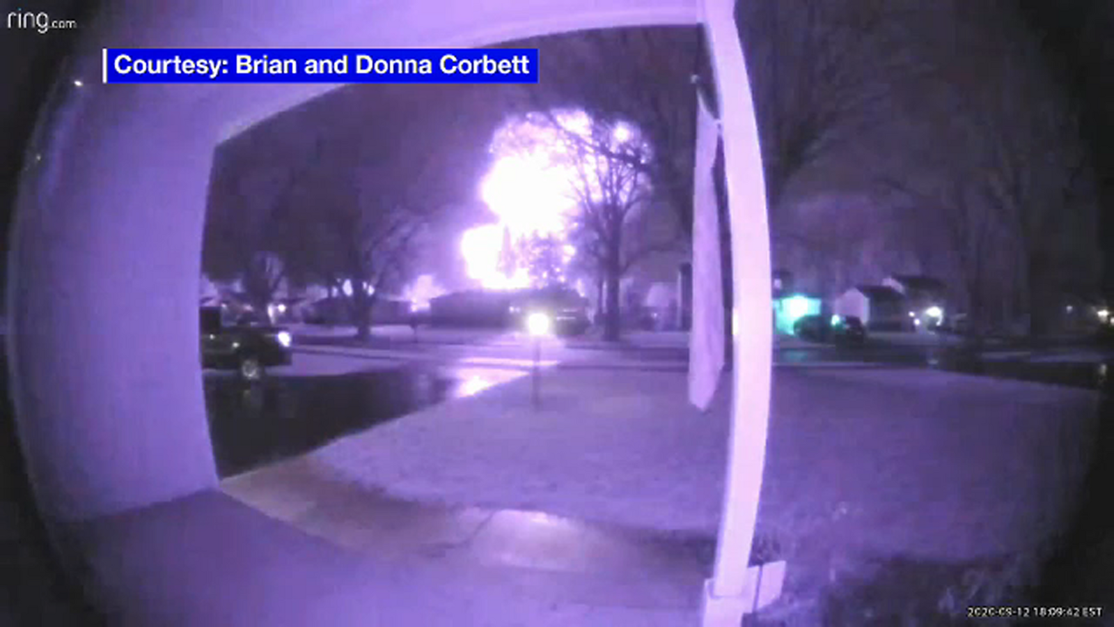 Doorbell camera captures house explosion in Gates, New York ABC7 New York