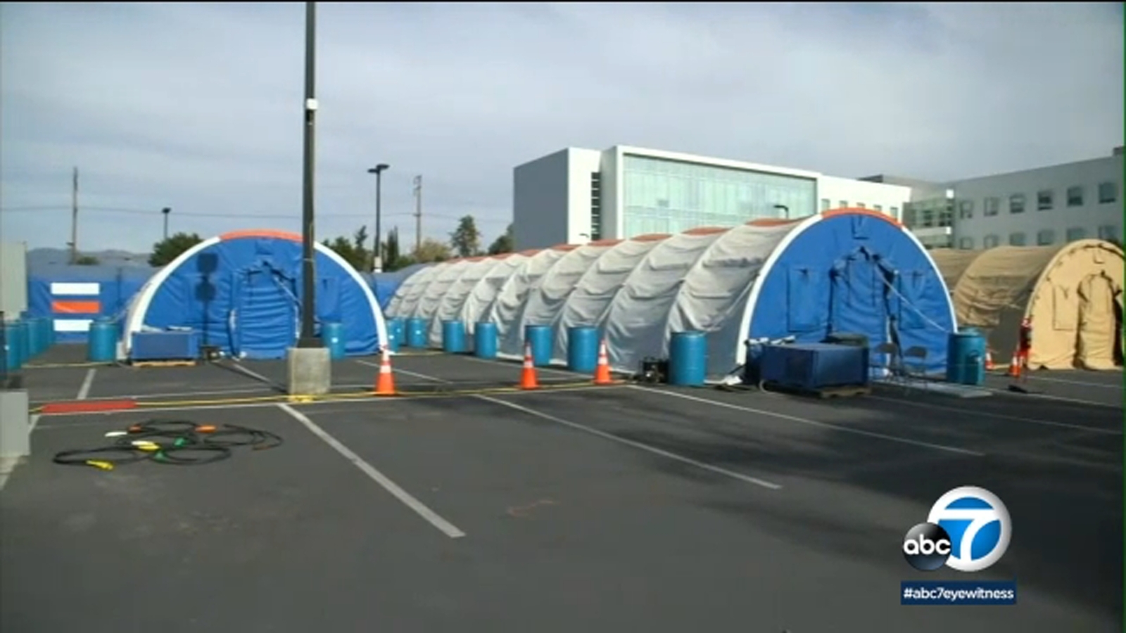 Hospitals in LA County implementing surge plans as ICU beds