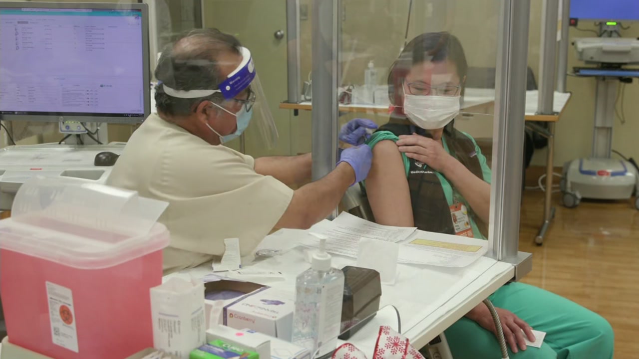 Bay Area's 1st doses of COVID-19 vaccine administered in SF