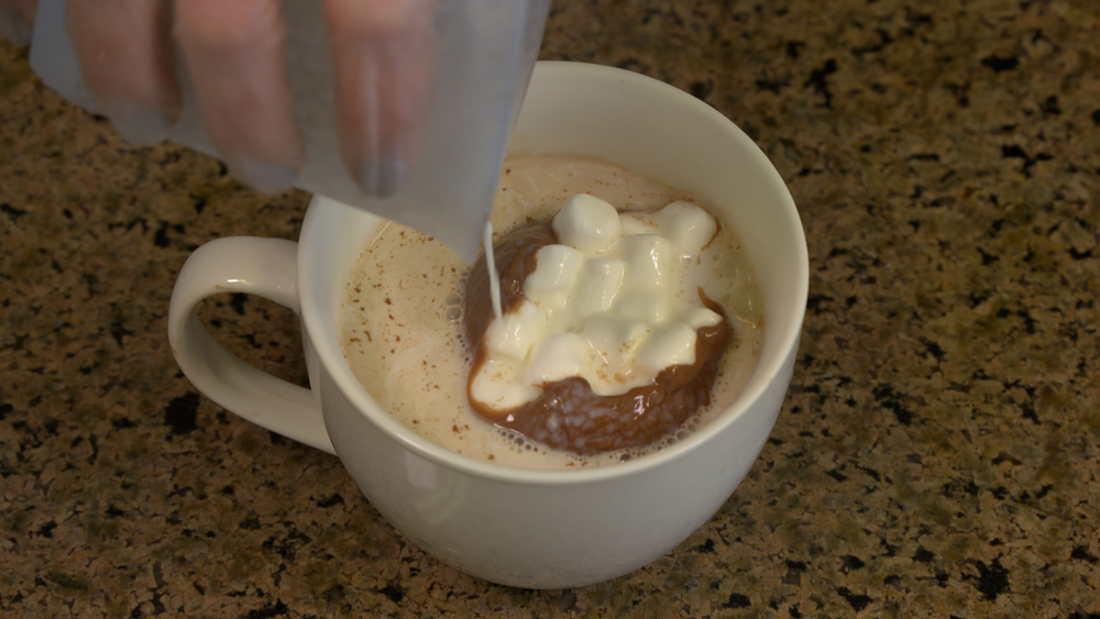 Hot chocolate bombs are explosion of fun!