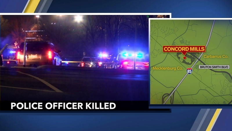 Concord Police Shooting Nc 25 Year Old Officer Shot Killed In Shootout Near Concord Mills Mall And I 85 Abc11 Raleigh Durham