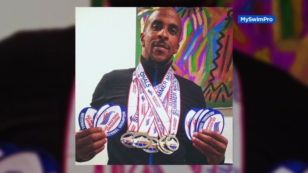 50-year-old swimmer has his eyes on the Olympics