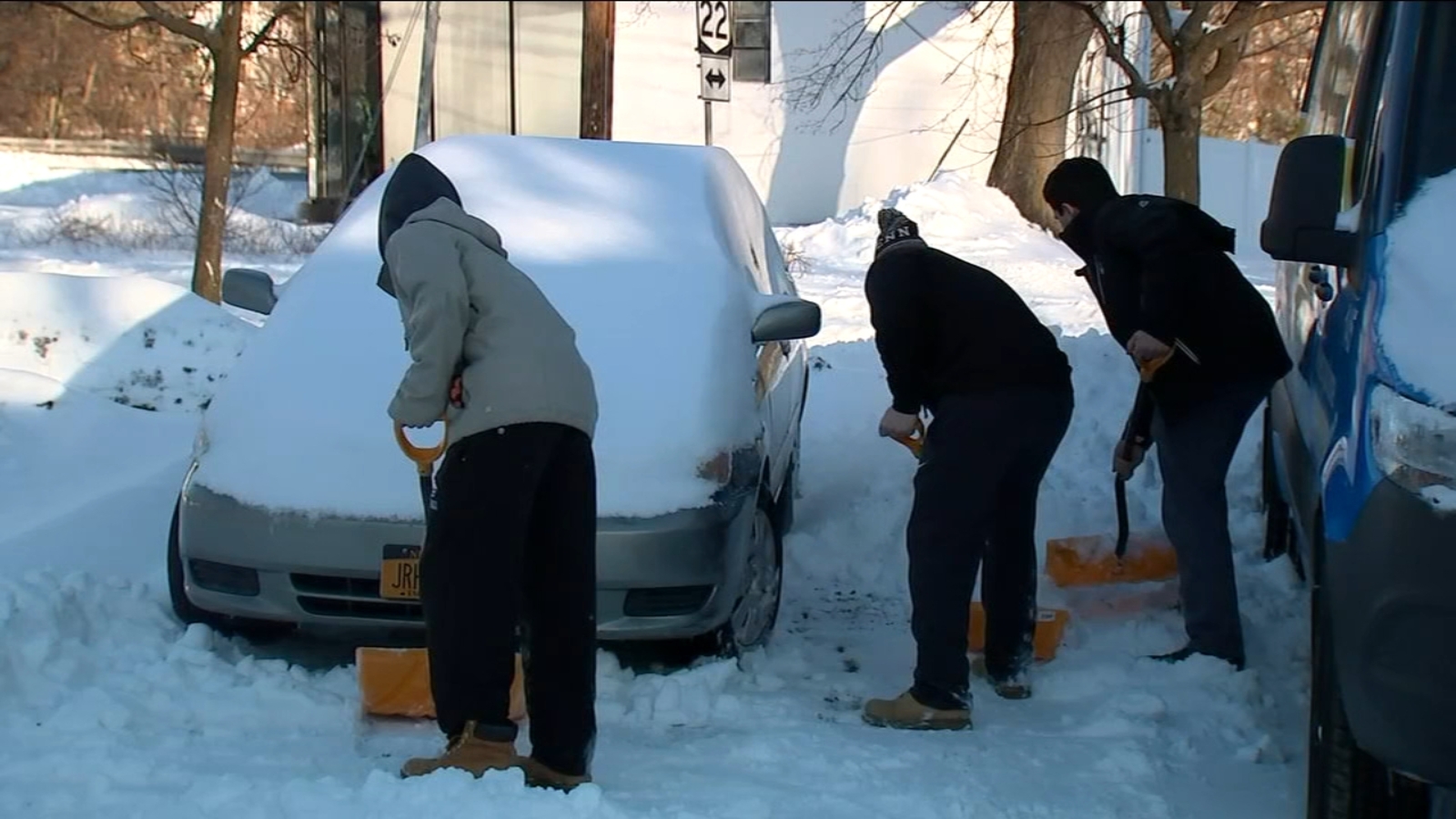 Snowstorm causes treacherous conditions in parts of Hudson Valley