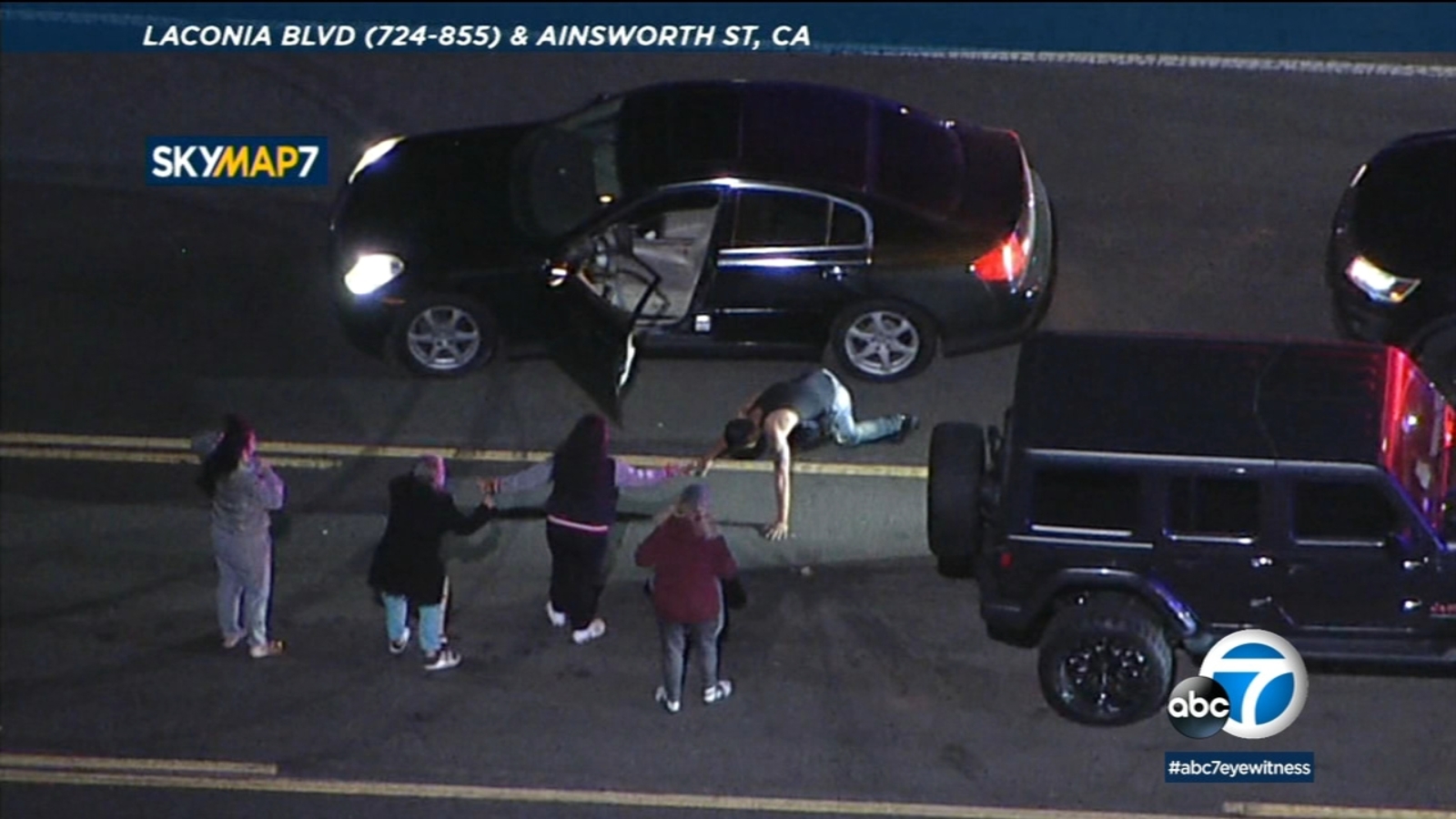 CHASE: Suspect surrenders after leading police on pursuit through LA ...
