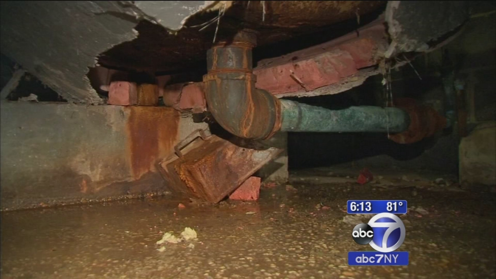Wagner Houses tenant in East Harlem claims raw sewage destroying