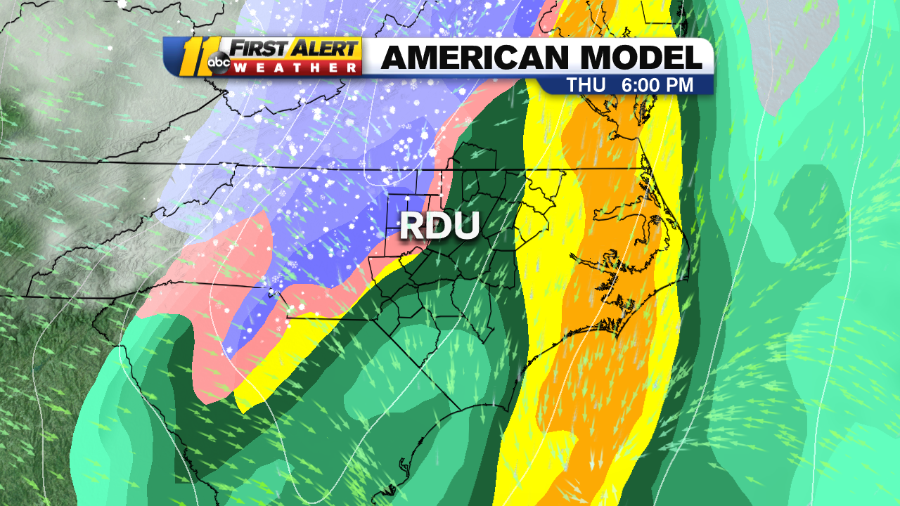 Christmas Weather Forecast Models Show Rain Chance Of A Snowflake For Santa s Trip WTVD TV 