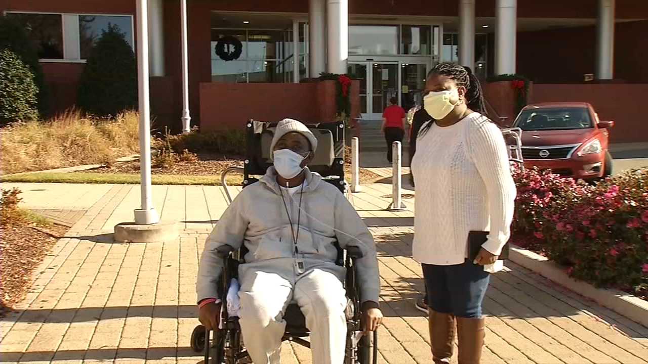 'A long time coming:' Man battling COVID-19 since July leaves WakeMed
