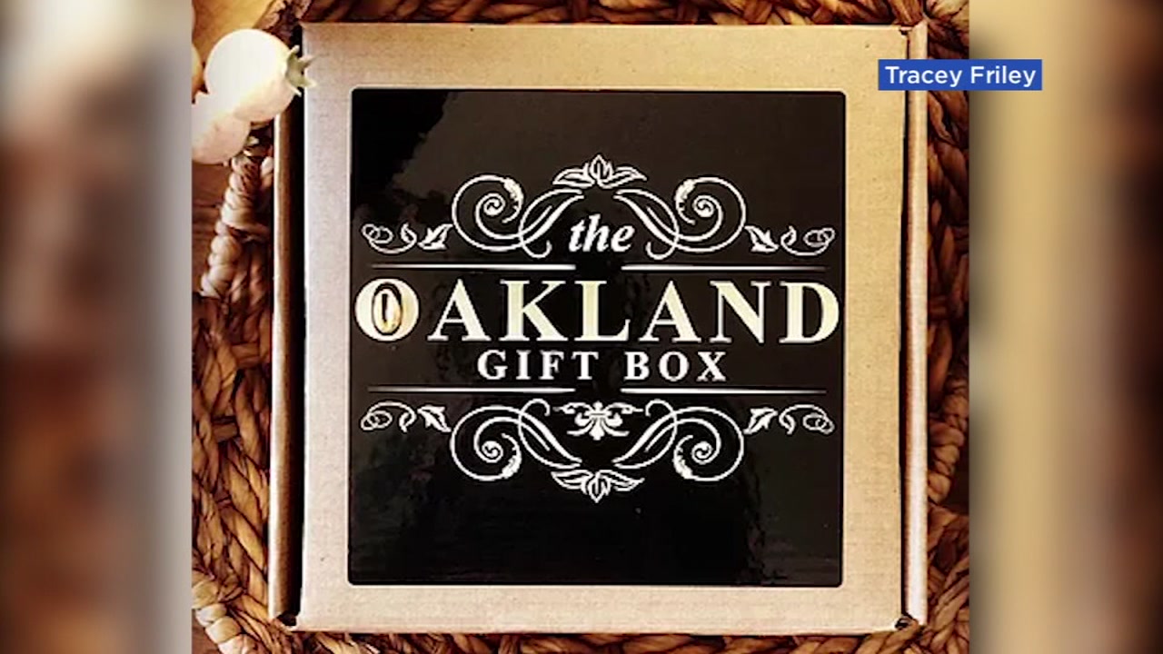 'Oakland Gift Box Lady' creates gift boxes to bring business