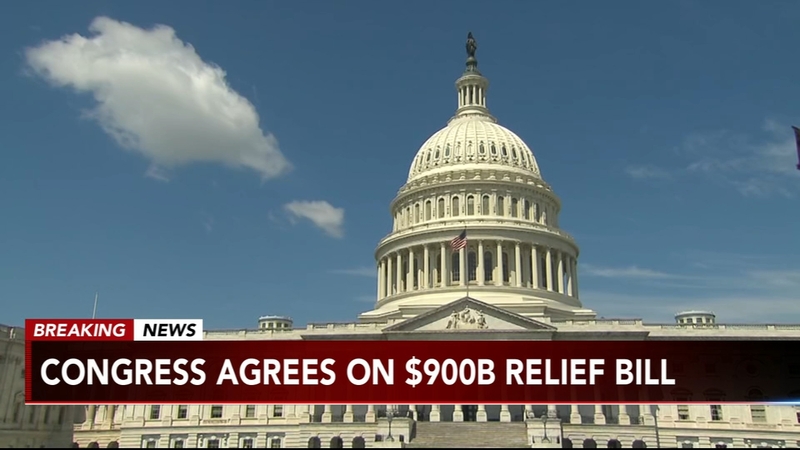 Mixed reaction as Congress seals agreement on $900 billion COVID relief  bill - 6abc Philadelphia