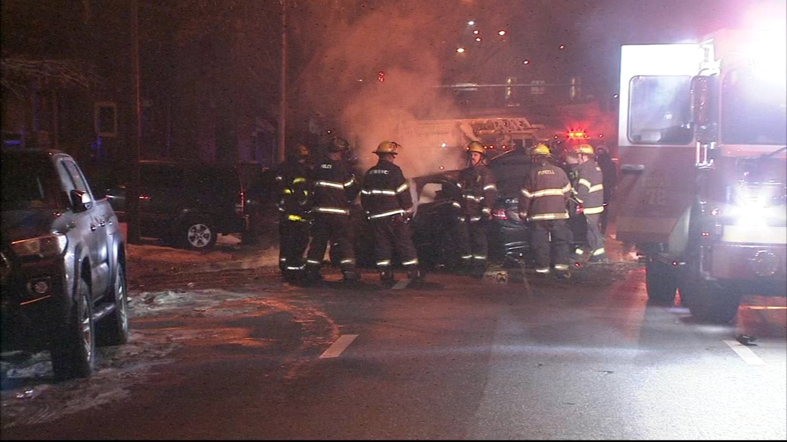 1 killed in fiery crash on Roosevelt Boulevard in Philadelphia - 6abc ...