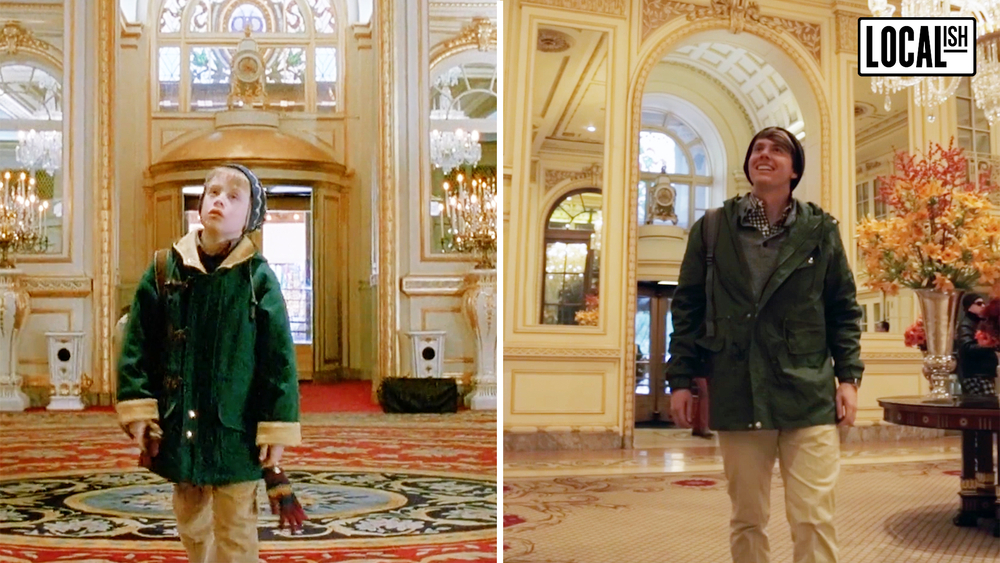 Recreating Home Alone 2 Moments at the Plaza Hotel