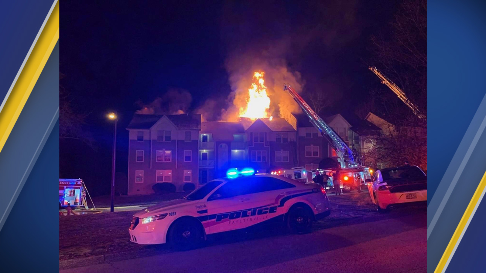 Fire at Fayetteville apartment complex displaces more than 30 - Vimarsana News