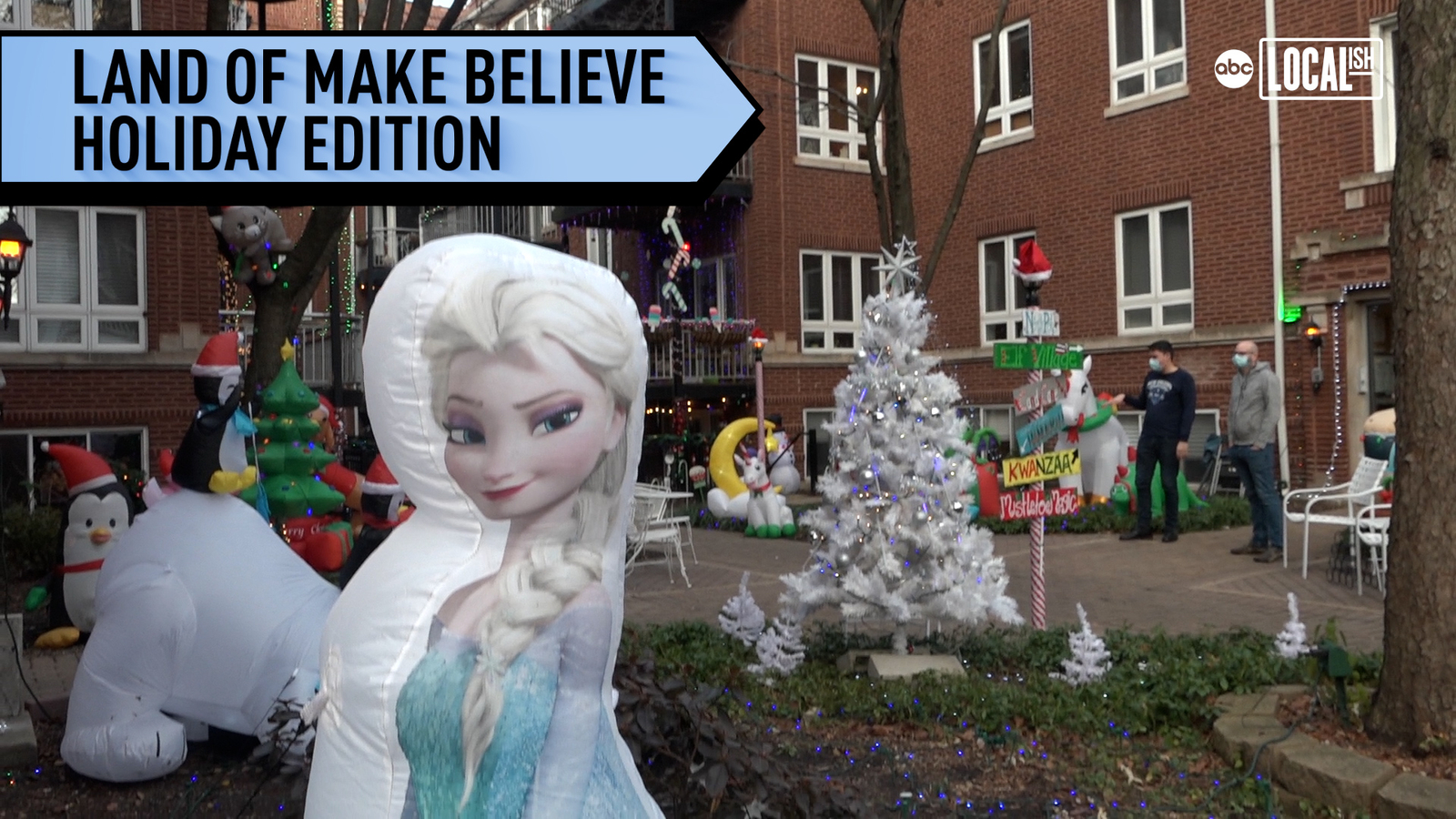 Chicago's Land of Make Believe Holiday Edition uses inflatable