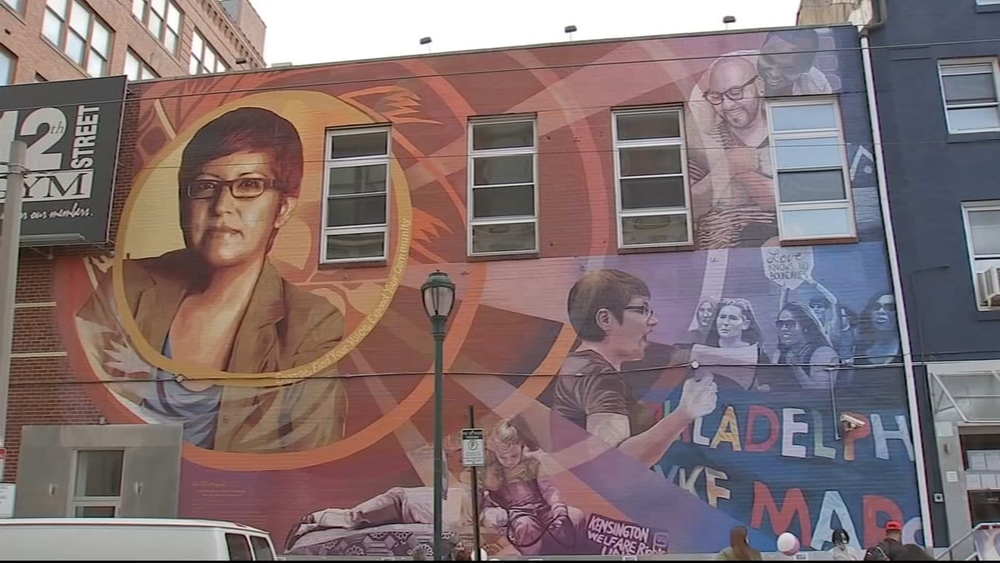 Community outraged after mural of beloved LGBTQ activist painted over