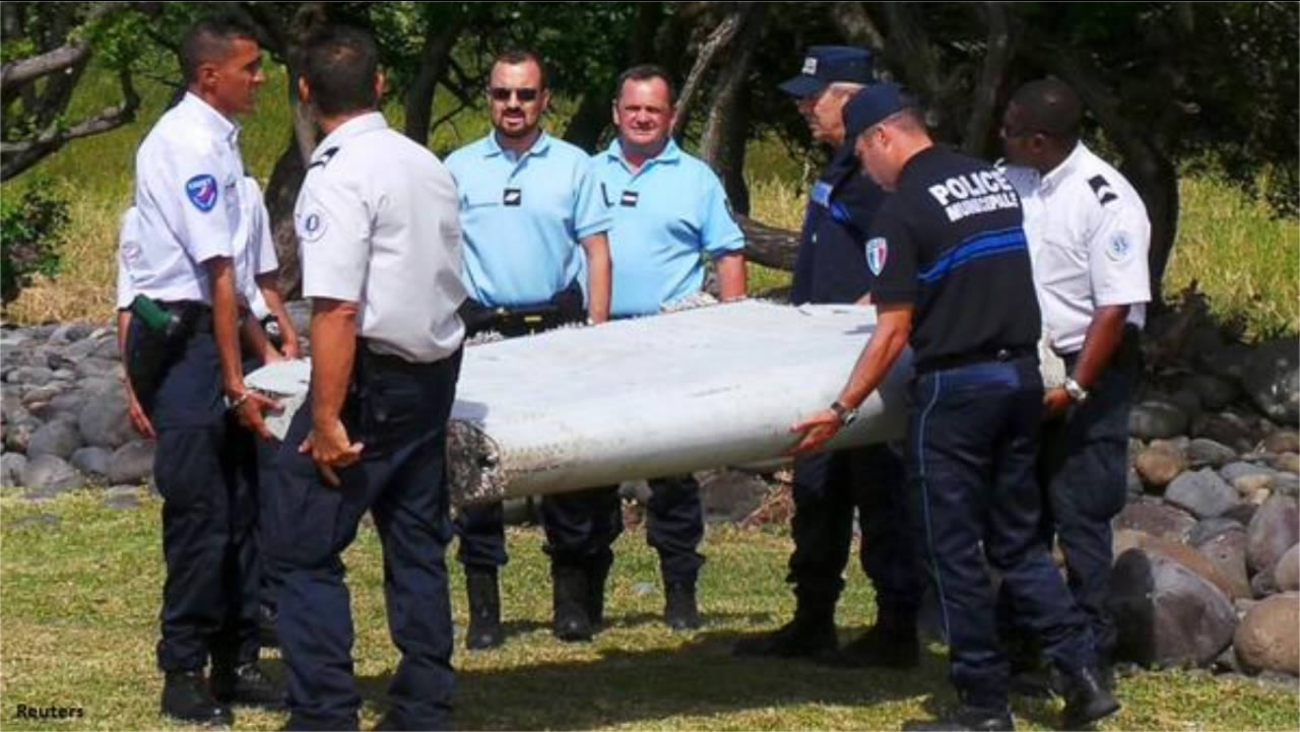 Malaysian leaders confirm the debris found on Reunion Island is a wing fragment from the missing Malaysia Air Flight 370.