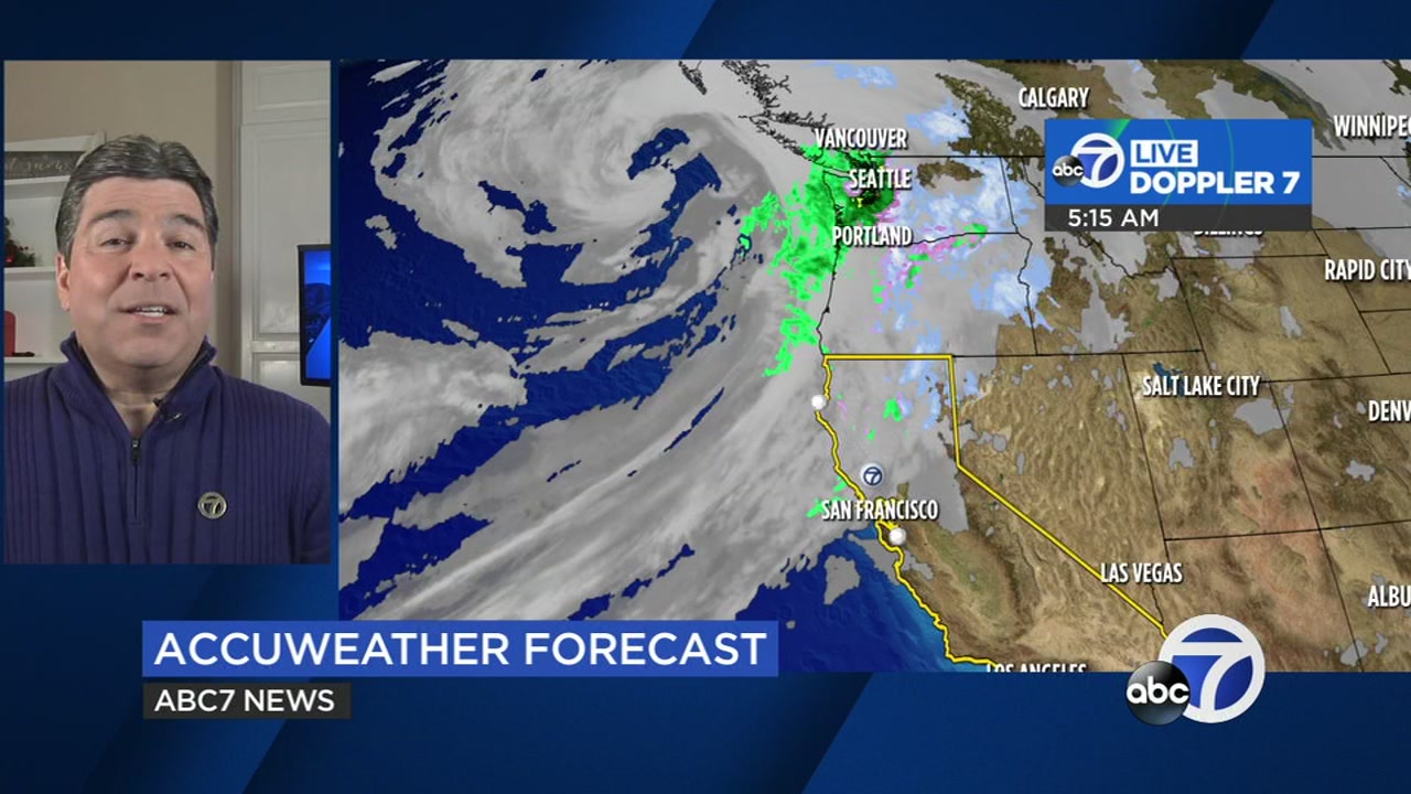 San Francisco Bay Area AccuWeather forecast: Cold and dry start, wet and mild ending today - Vimarsana News