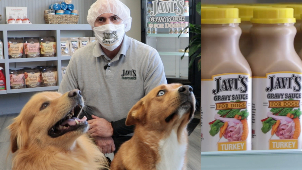 NJ couple cooks fresh gravy sauce for dogs
