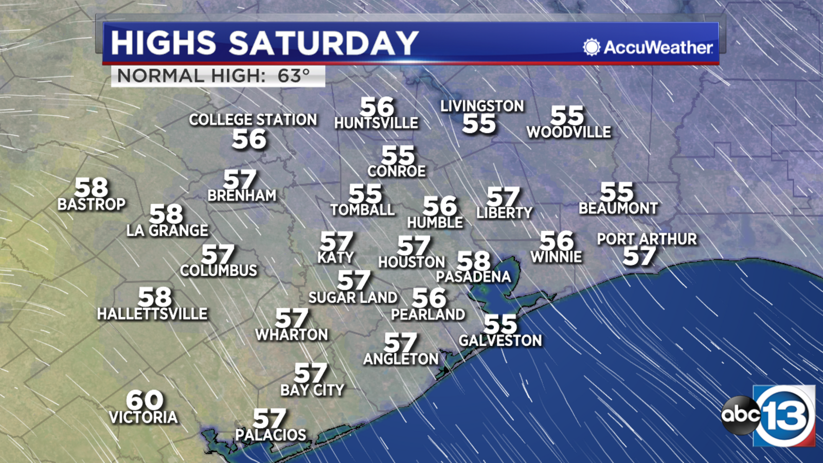 Houston Weather Sunny and mild Sunday afternoon ABC13 Houston