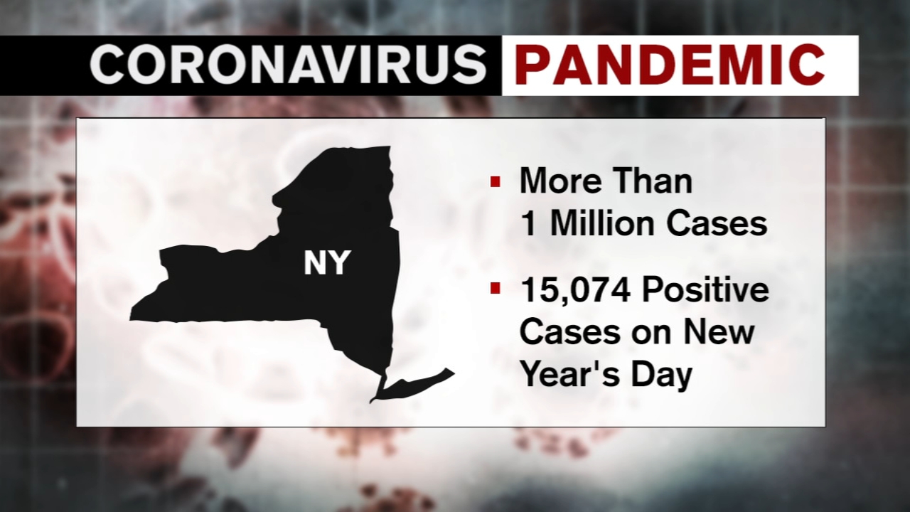 New York tops 1 million positive COVID tests
