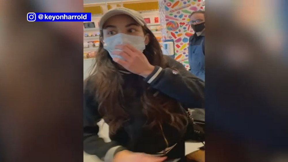 Rally in LA calls for arrest of woman who wrongly accused teen of stealing phone in NYC