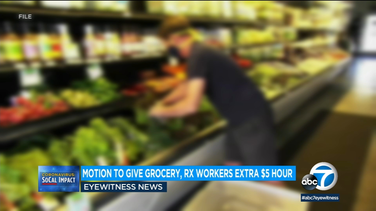 LA County to consider requiring 'hero pay' for grocery workers