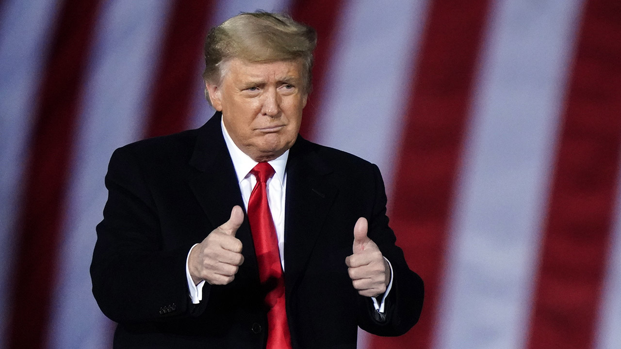 President Trump rails about election loss at Georgia rally