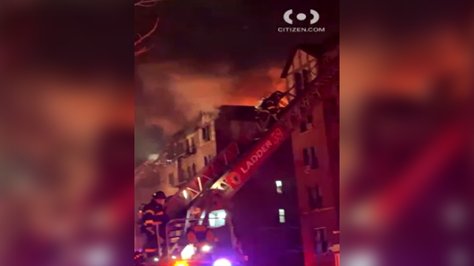 Firefighters battle 4alarm apartment fire in Inwood, FDNY officials say ABC7 New York