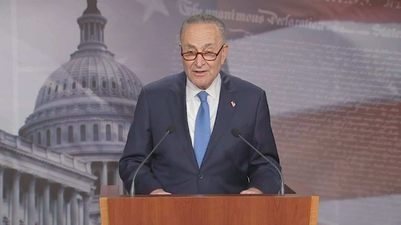 New York Senator Charles Schumer weighs in on historic senate runoffs