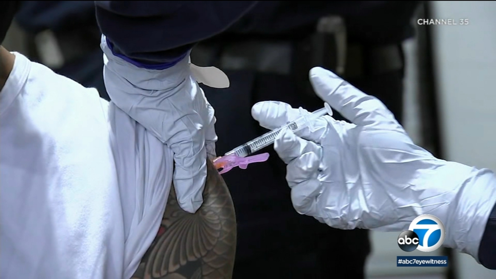 LA County COVID vaccine: Some local first responders reluctant to get ...