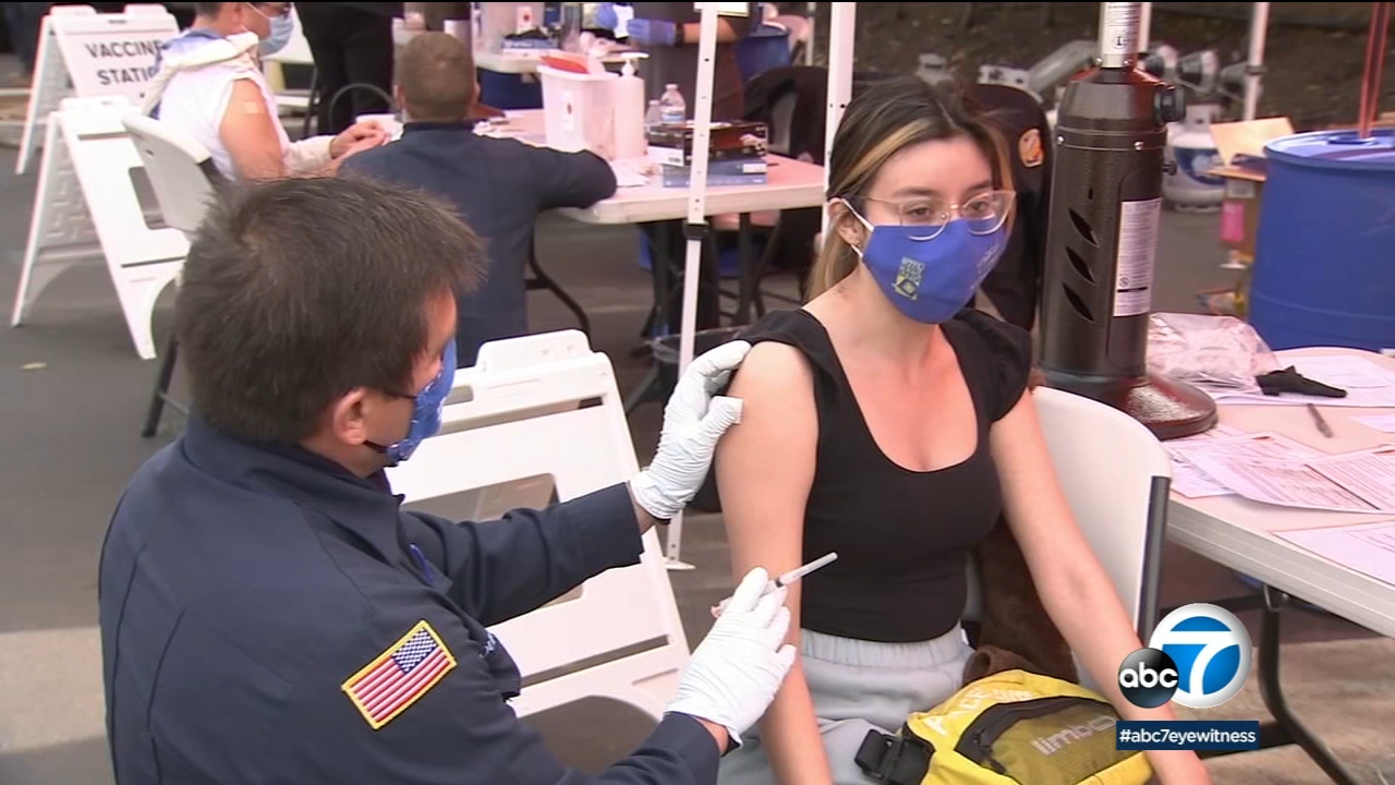 Orange County: First responders help speed up COVID-19 vaccinations in amid virus surge - Vimarsana News