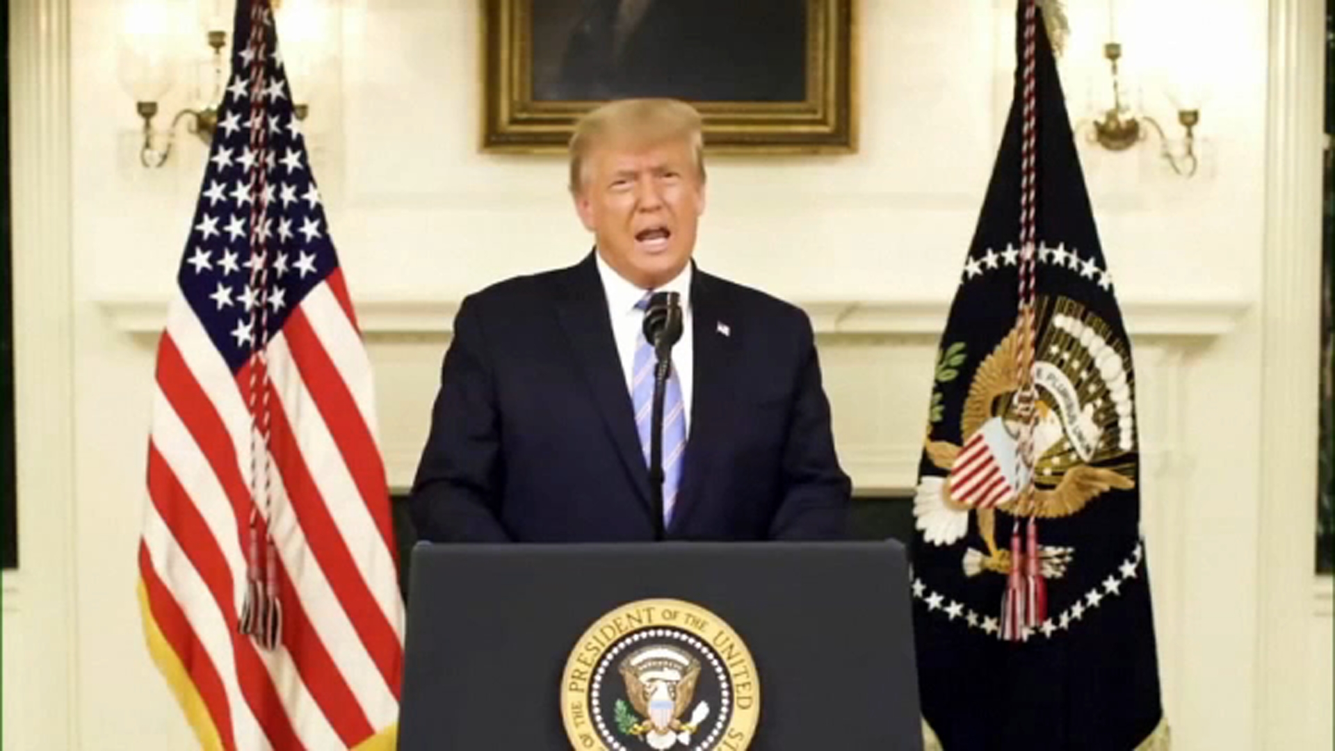 President Trump says his term is ending, transition with Joe Biden will be orderly following riot on Capitol in Washington, D.C. - ABC7 Los Angeles