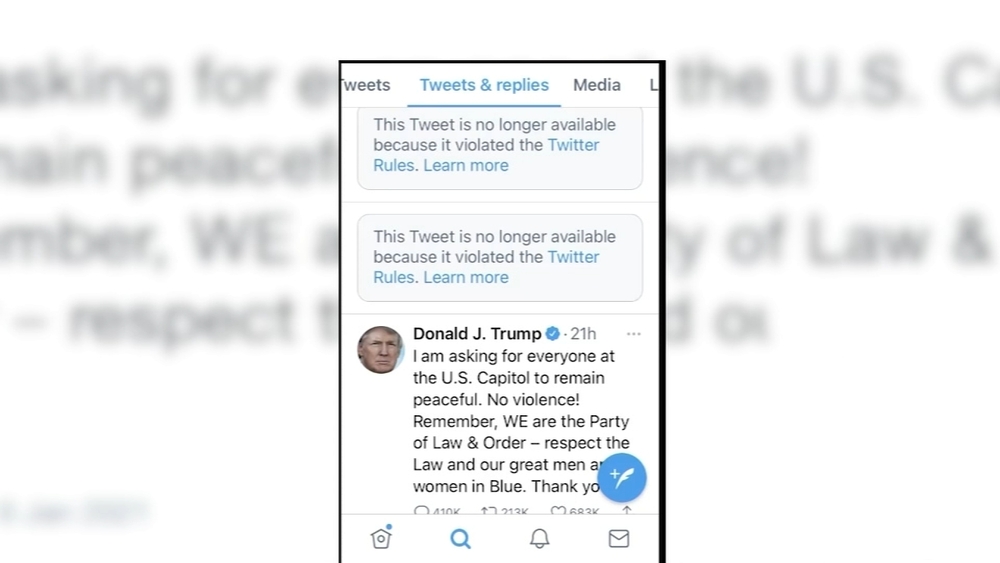 Facebook bans Donald Trump indefinitely