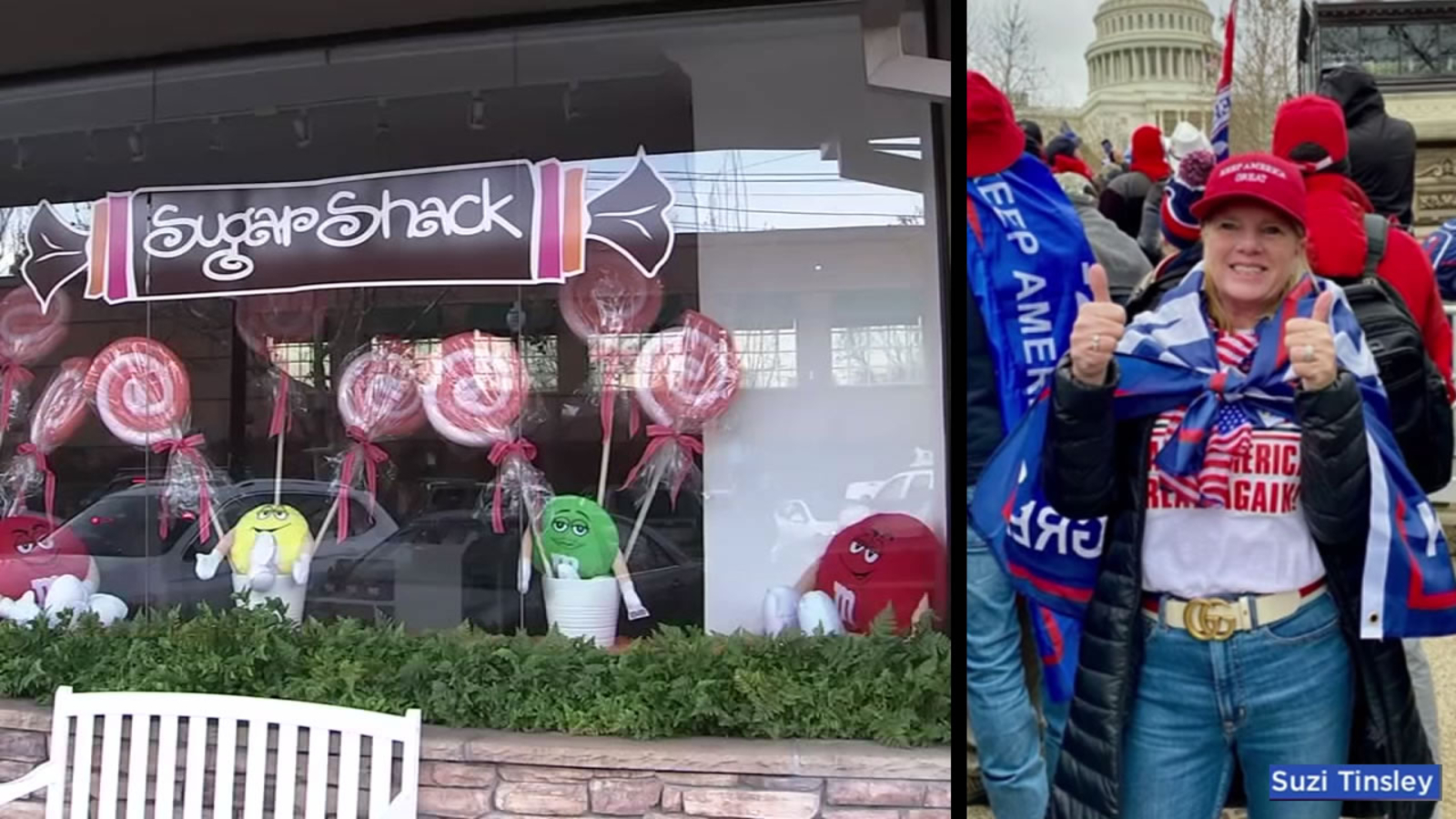 Owner of Menlo Park's Sugar Shack, Suzi Tinsley, faces threats