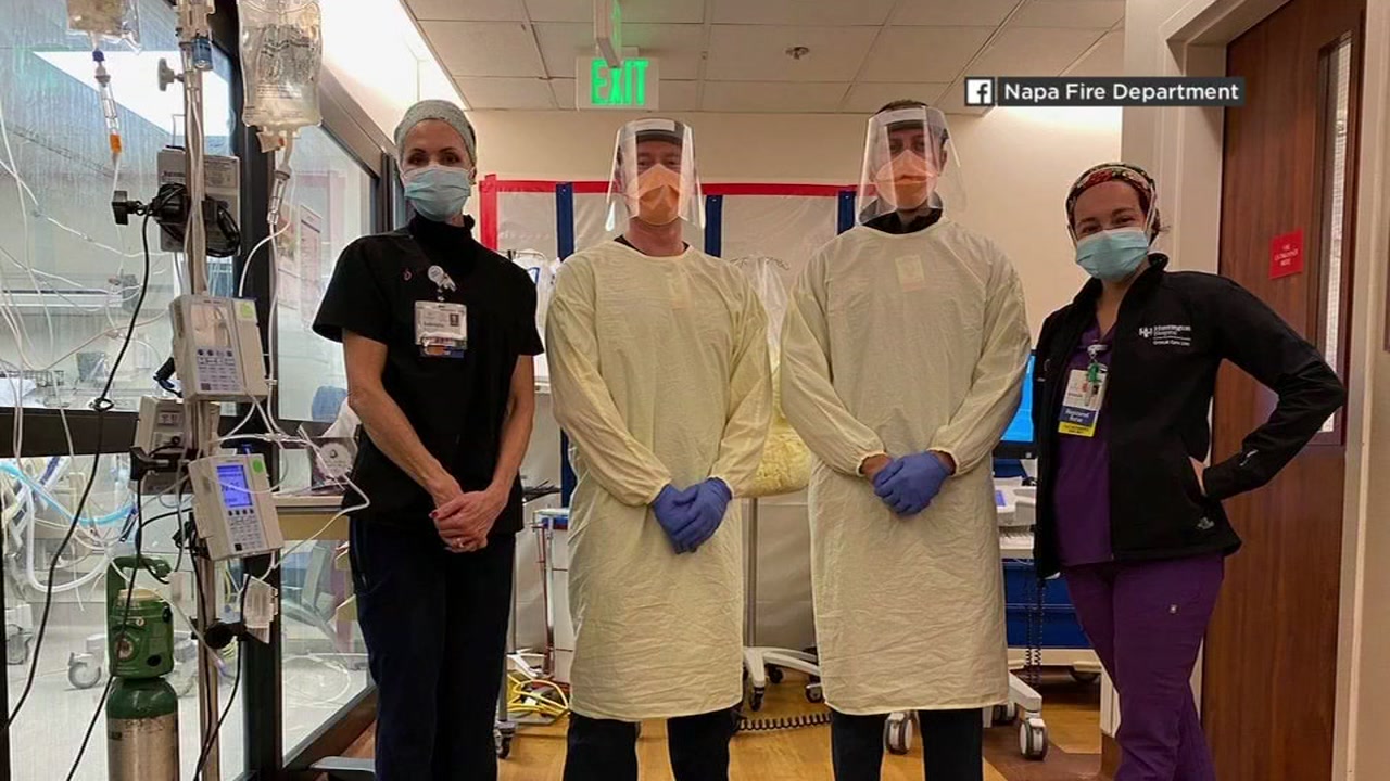 Napa Fire sends medical staff to SoCal to fight COVID-19 surge