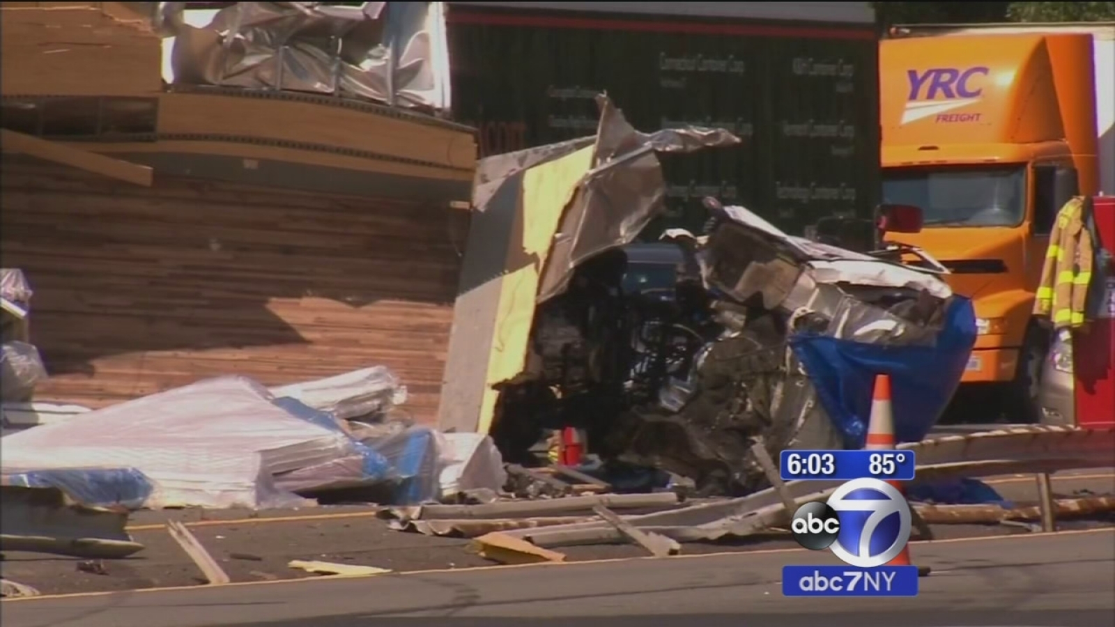 2 killed in multivehicle crash on I87 in Rockland County involving