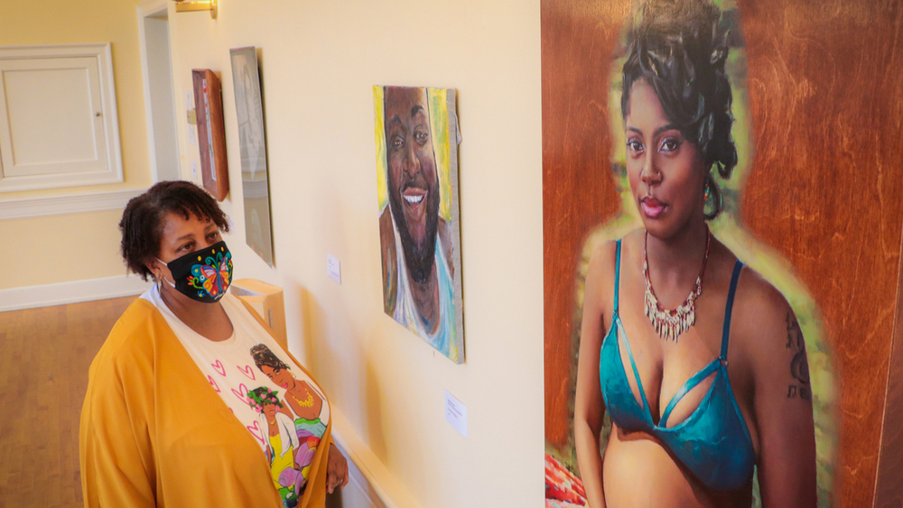 Victims of gun violence memorialized by portrait painters