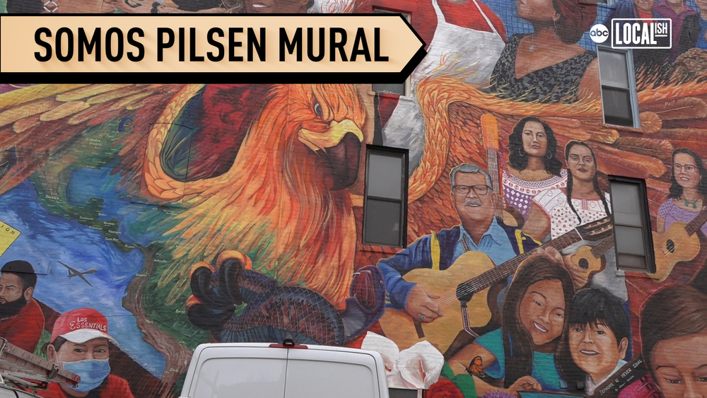 'Somos Pilsen' mural depicts community's resiliency