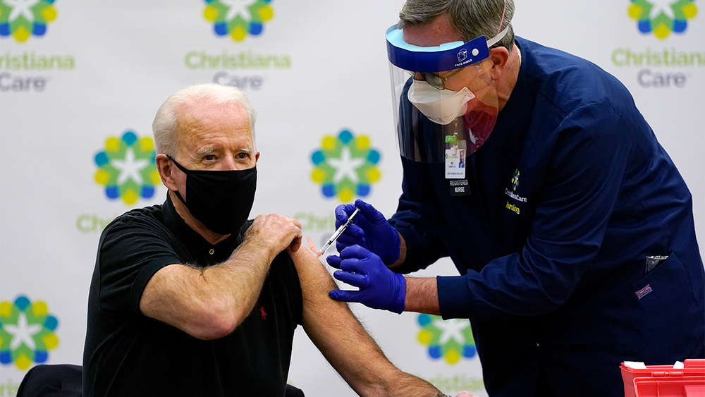 Biden receives 2nd dose of COVID-19 vaccine